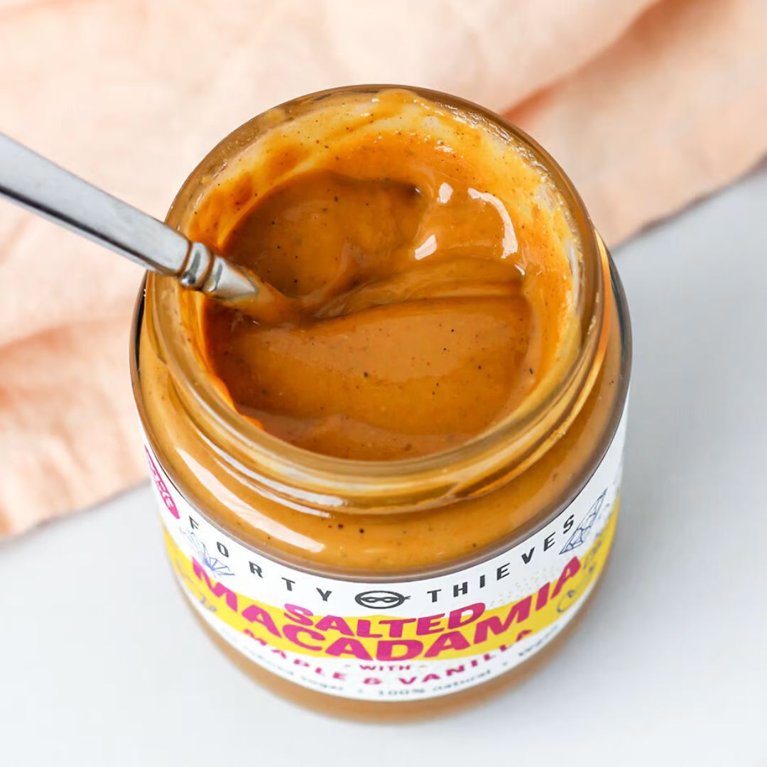 Buy Salted Macadamia with Maple & Vanilla - Forty Thieves Online NZ